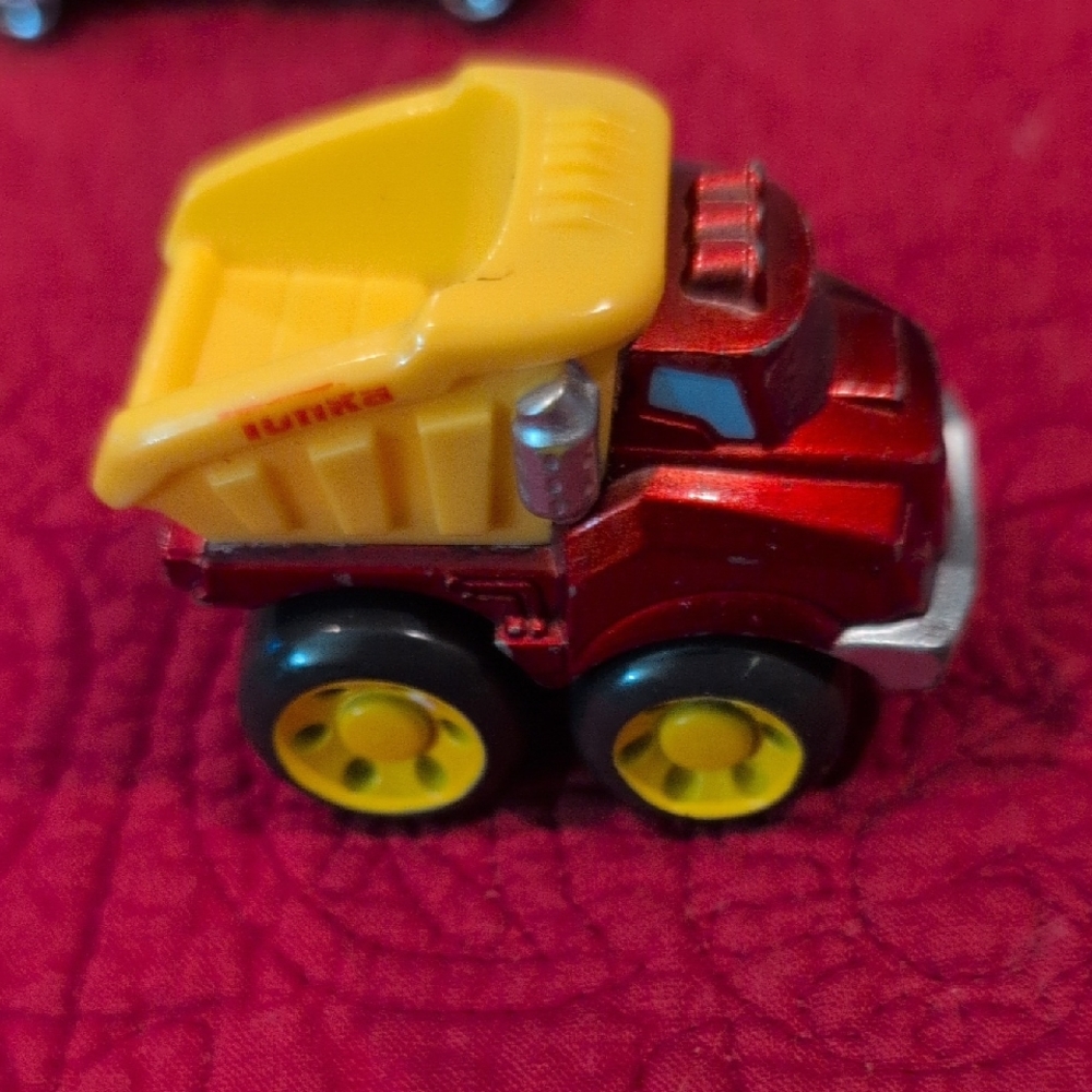 Red and Yellow Toy Dump Truck